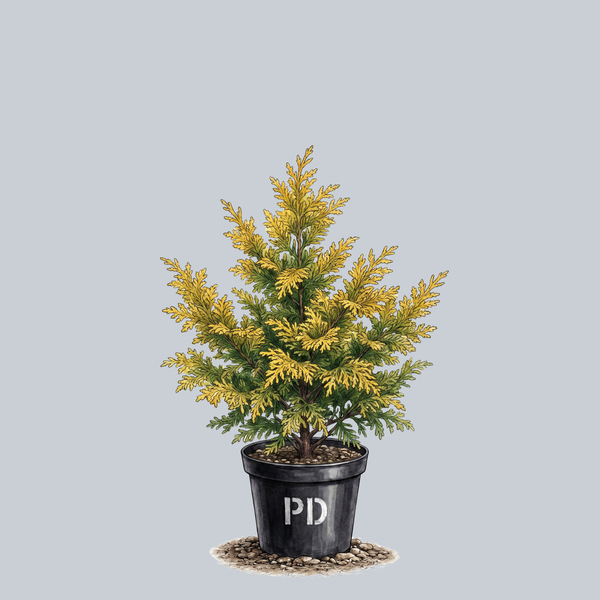 Golden Whorl Hinoki Cypress