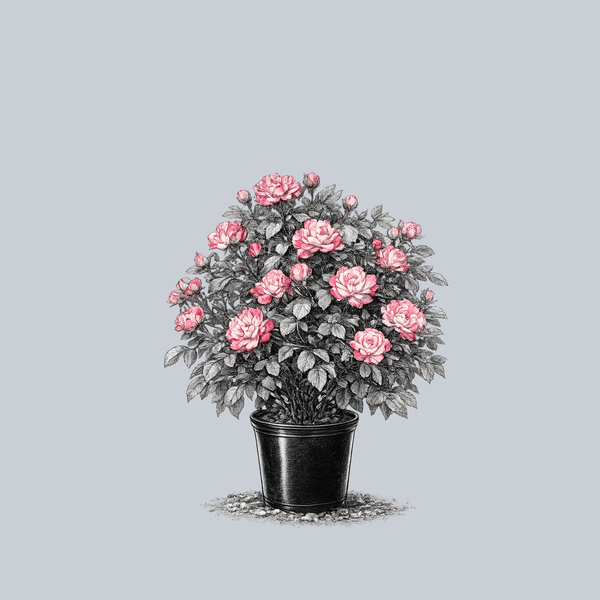 Grace N' Grit Pink BiColor Rose