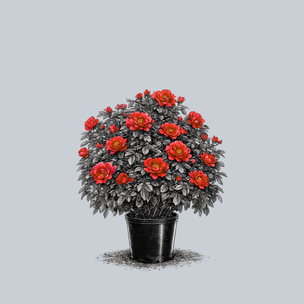 Grace N' Grit Red Rose