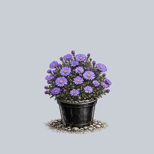 Grape Crush New England Aster