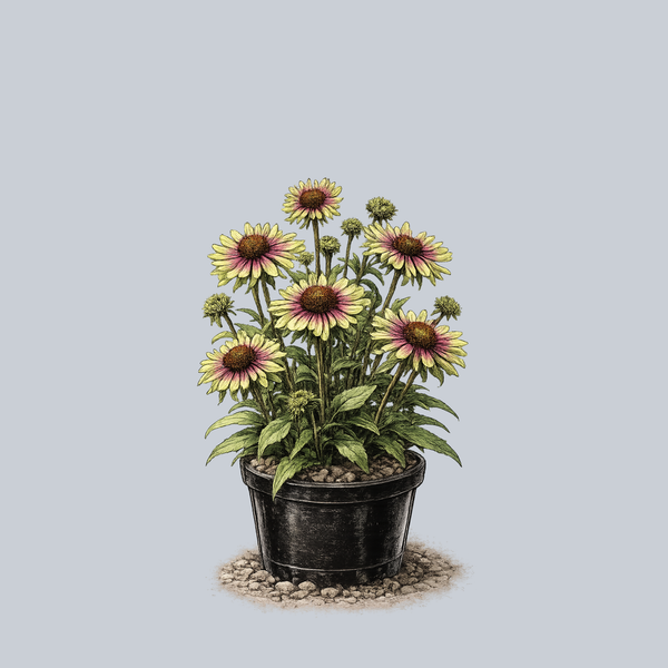 Green Twister Coneflower
