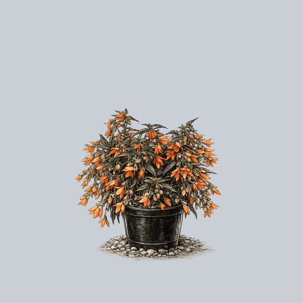 Groovy Orange Begonia