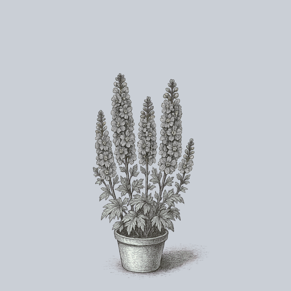 Guardian White Delphinium