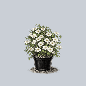 Guernsey Cream Clematis