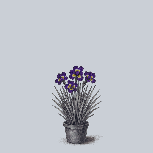 Jewelled Crown Siberian Iris