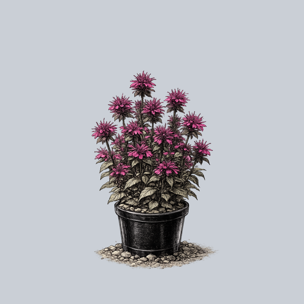 Judith's Fancy Fuchsia Bee Balm