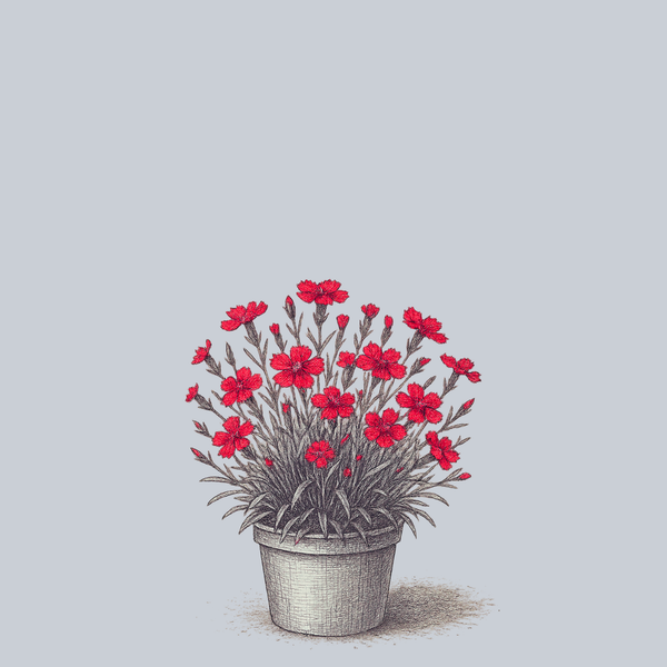 Kahori Scarlet Dianthus