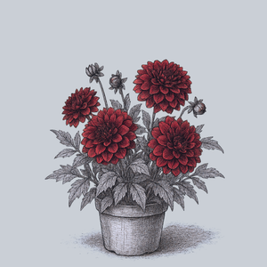 Karma Chocolate Dahlia