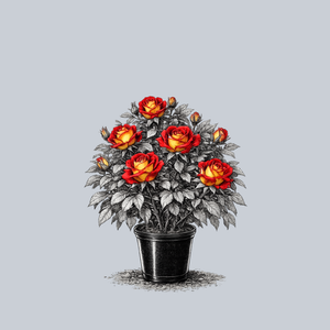 Ketchup and Mustard Rose