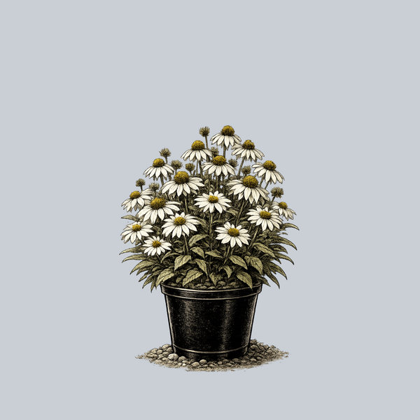 Kismet White Coneflower