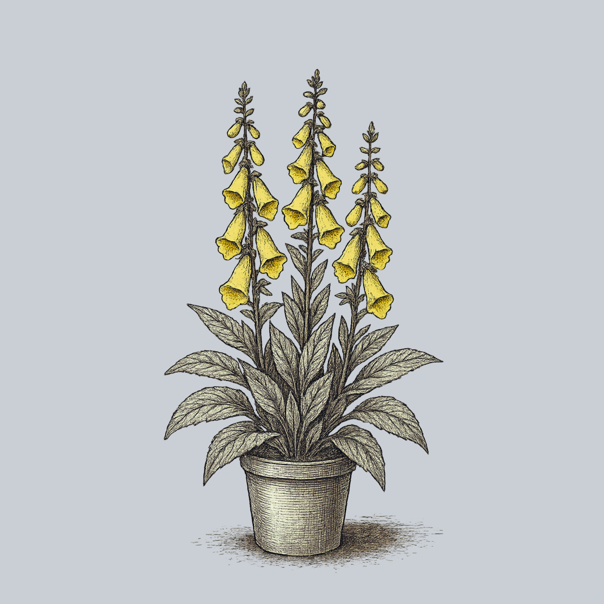 yellow foxglove plant Large Yellow Foxglove – Plant Detectives