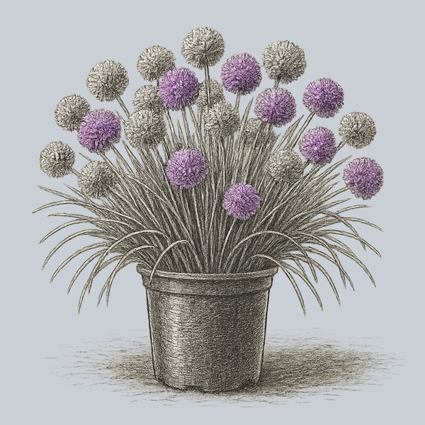 Lavender Bubbles Ornamental Onion