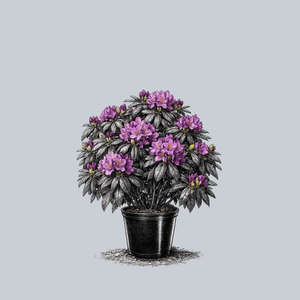 Lee's Dark Purple Rhododendron