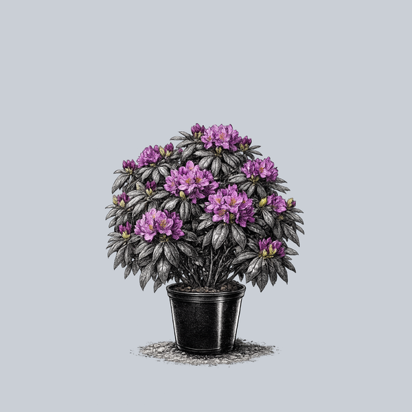 Lee's Dark Purple Rhododendron