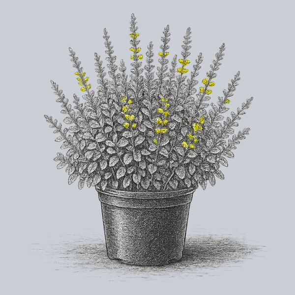 Lemon Meringue False Indigo