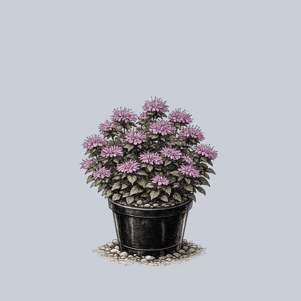 Lilac Lollipop Bee Balm