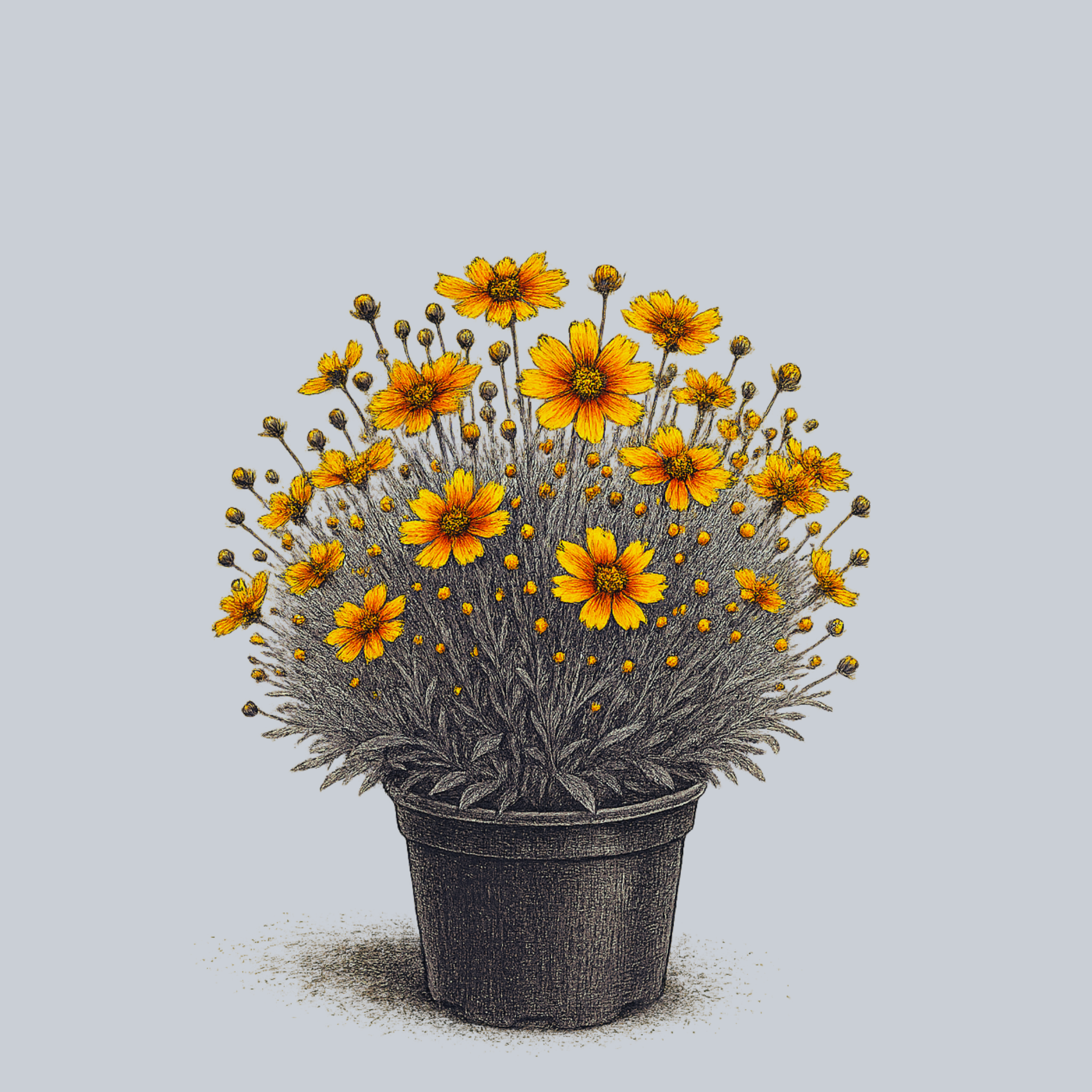 Li'l Bang Darling Clementine Coreopsis – Plant Detectives