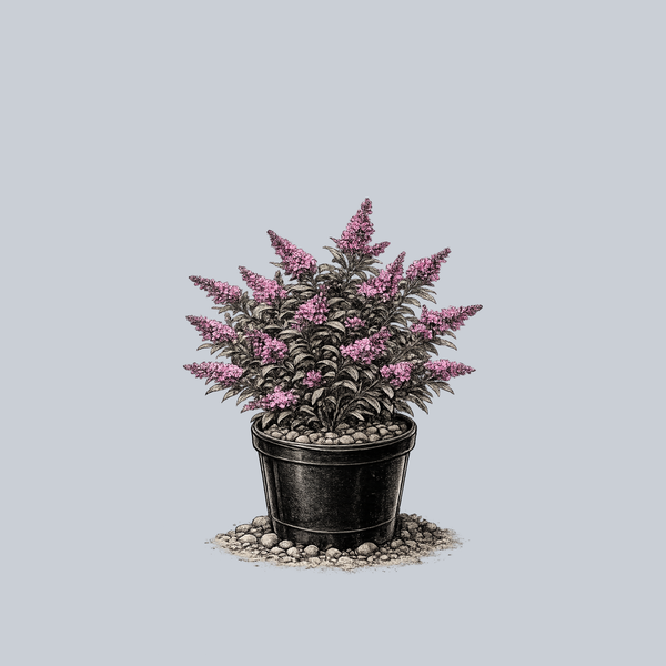 Pink Micro Chip Butterfly Bush