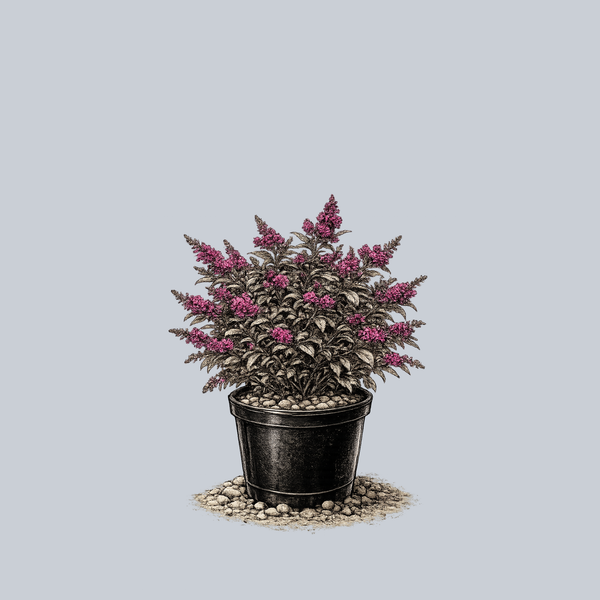 Ruby Chip Butterfly Bush