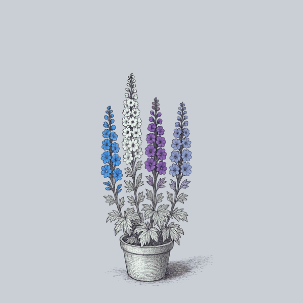 Magic Fountains Delphinium