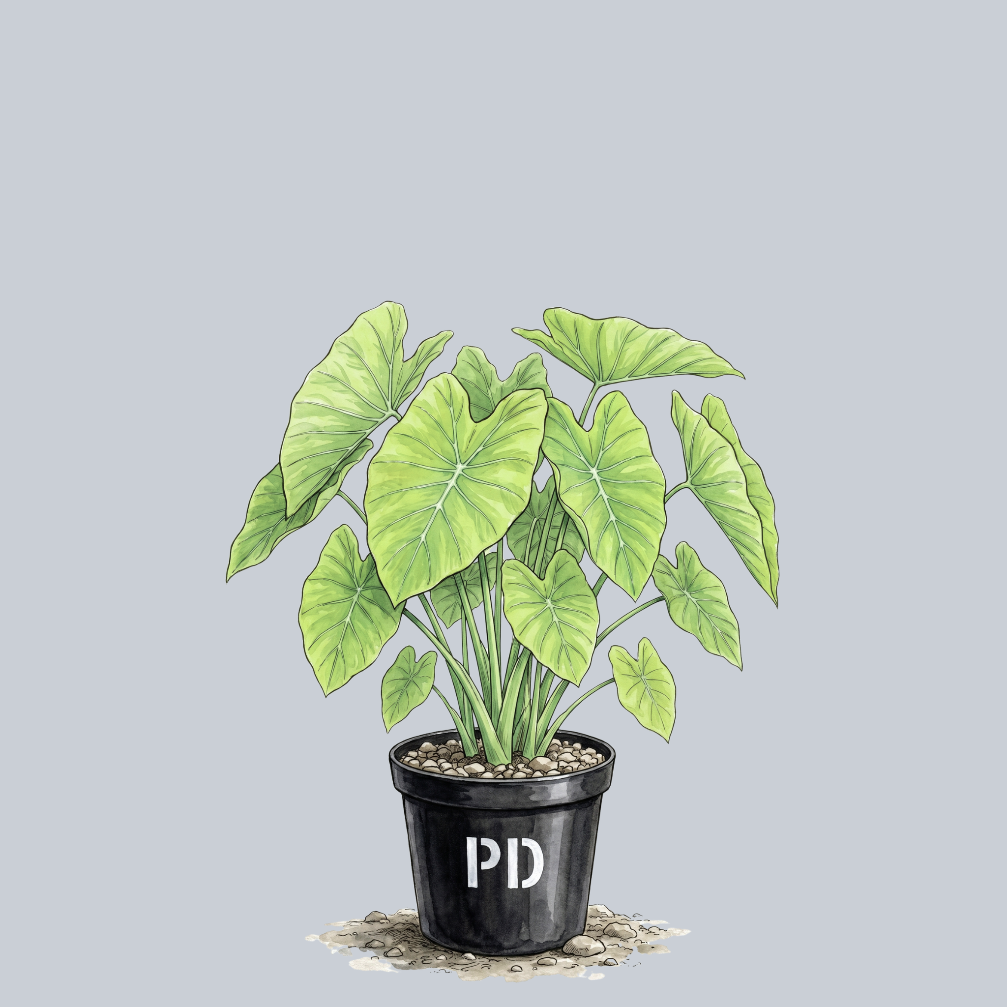 Maui Gold Elephant Ear  Plant Detectives