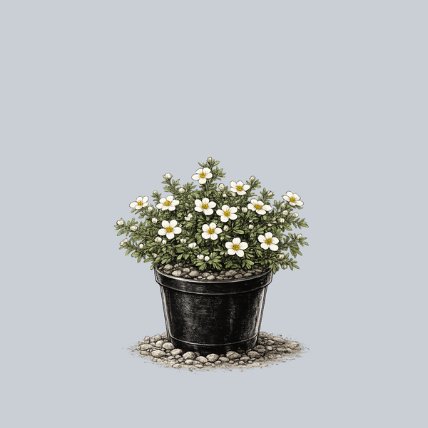 McKay's White Potentilla
