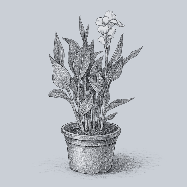 Moonshine Canna Lily