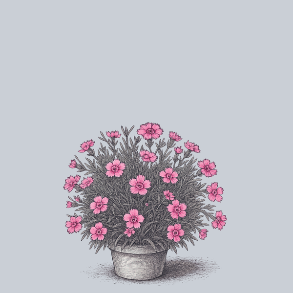 Mountain Frost Pink Twinkle Dianthus