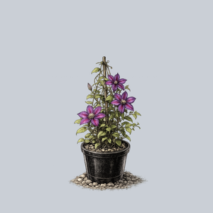 Mrs. Norman Thompson Clematis