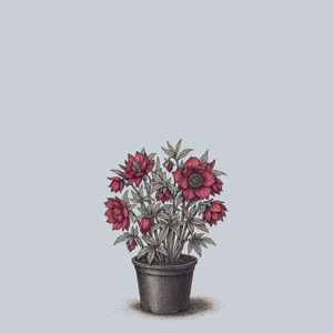 North Star Garnet Frills Lenten Rose