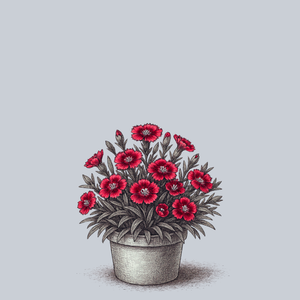 Olivia Cherry Dianthus