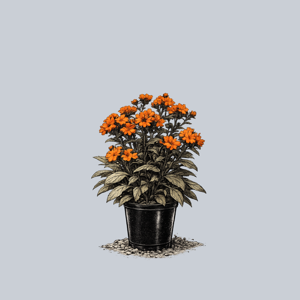 Orange Gnome Maltese Cross