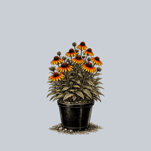 Orange You Awesome Coneflower