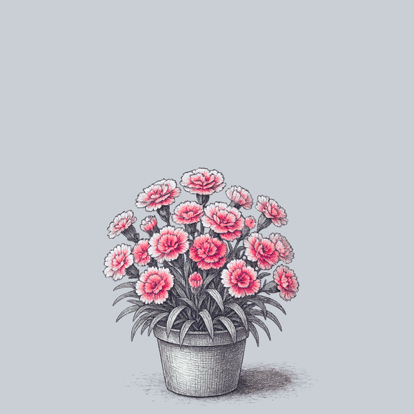 Oscar Cherry + Velvet Dianthus