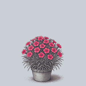 Paint the Town Red Dianthus