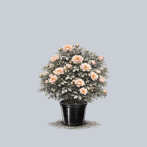 Peach Drift Rose