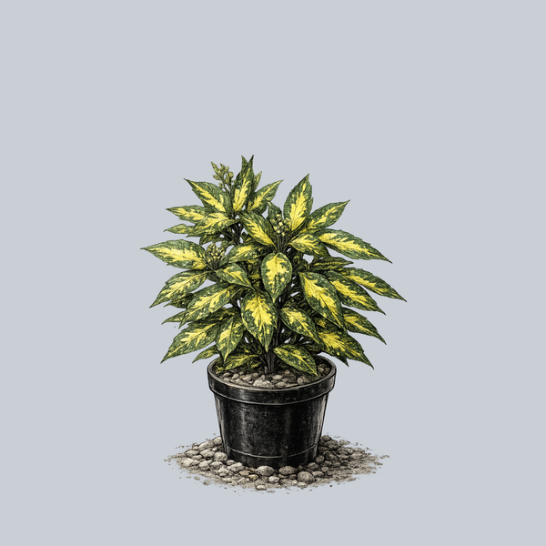 shade leaves on pot plants Picturata Aucuba – Plant Detectives