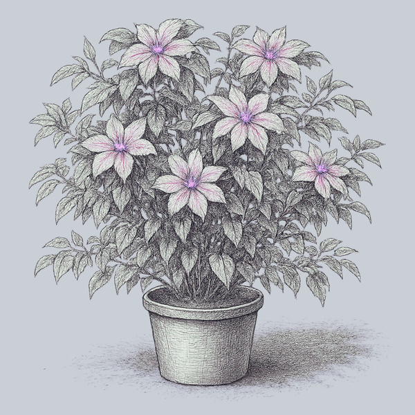 Pink Fantasy Clematis