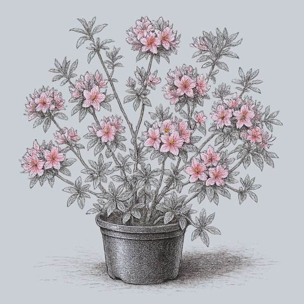 Pink and Sweet Azalea