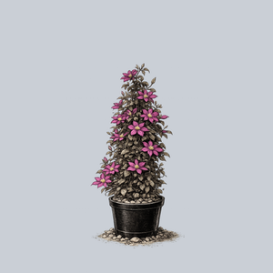 Pink Champagne Clematis