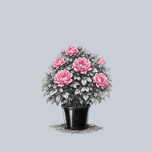 Pink Double Knock Out Rose