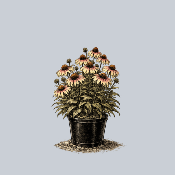 Playful Meadow Mama Coneflower
