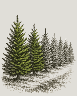 Fraser Fir Christmas Trees
