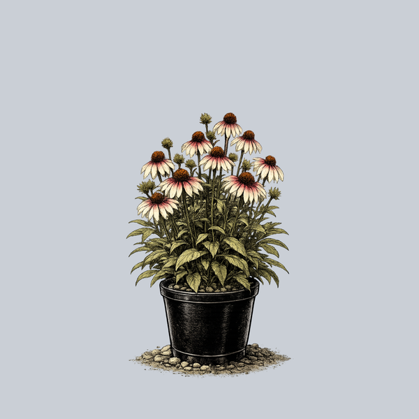 Pretty Parasols Coneflower
