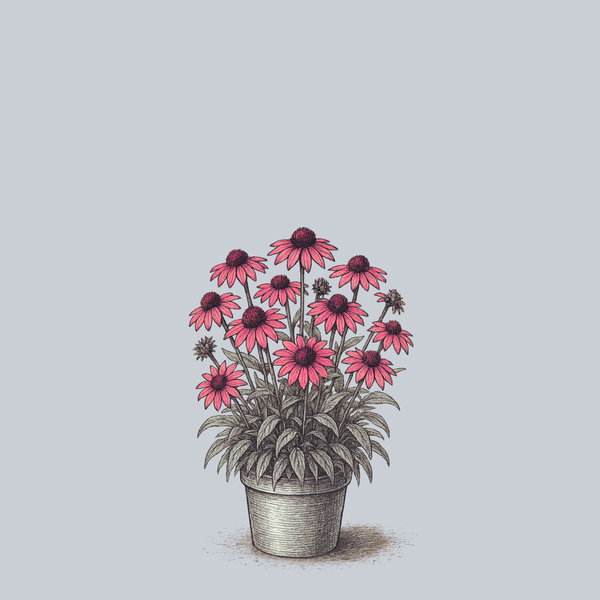 PRIMA Ruby Coneflower