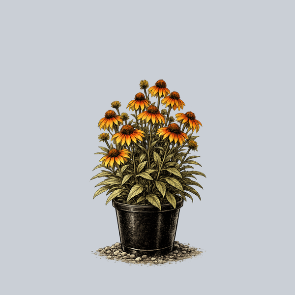Prima Saffron Coneflower