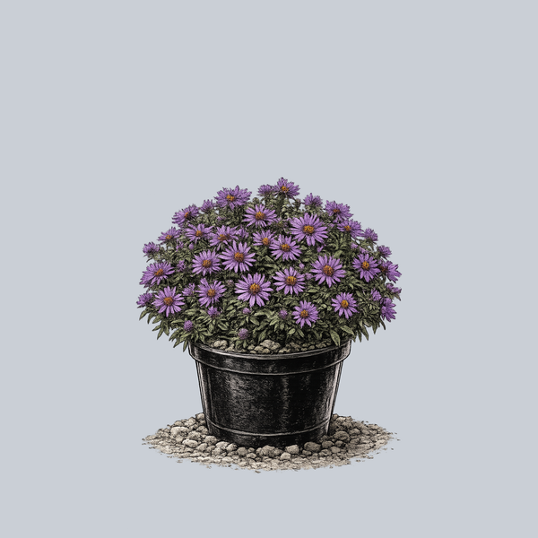 Purple Dome New England Aster