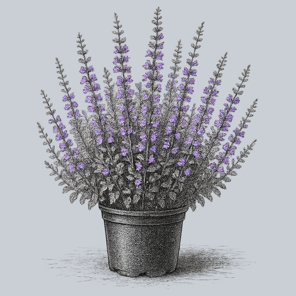 Purple Smoke False Indigo