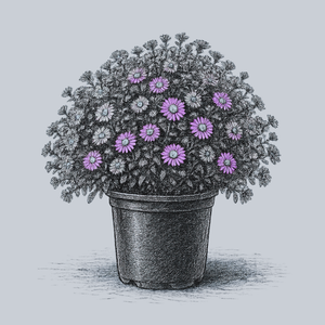 Purple Dome New England Aster