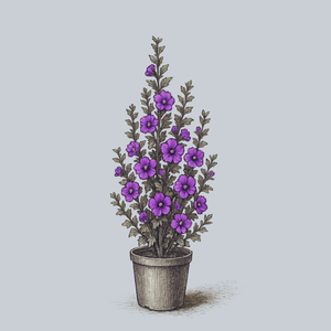 Purple Pillar Rose of Sharon